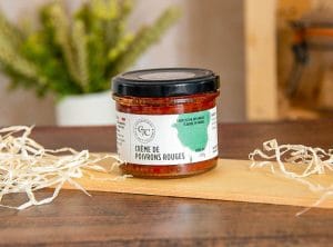 Crème de Poivrons Rouges produit du terroir paris artisanal