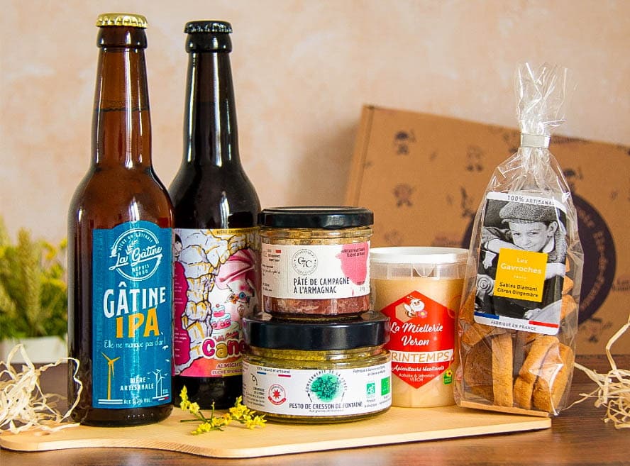 Box mensuelles avec abonnement produits du terroir francilien