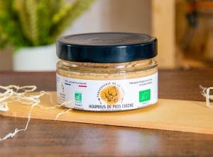 tartinade de houmous de pois chiche artisanal seine et marne