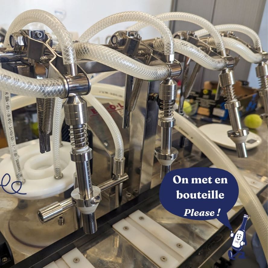 Appareil mise en bouteille rhum arrangé