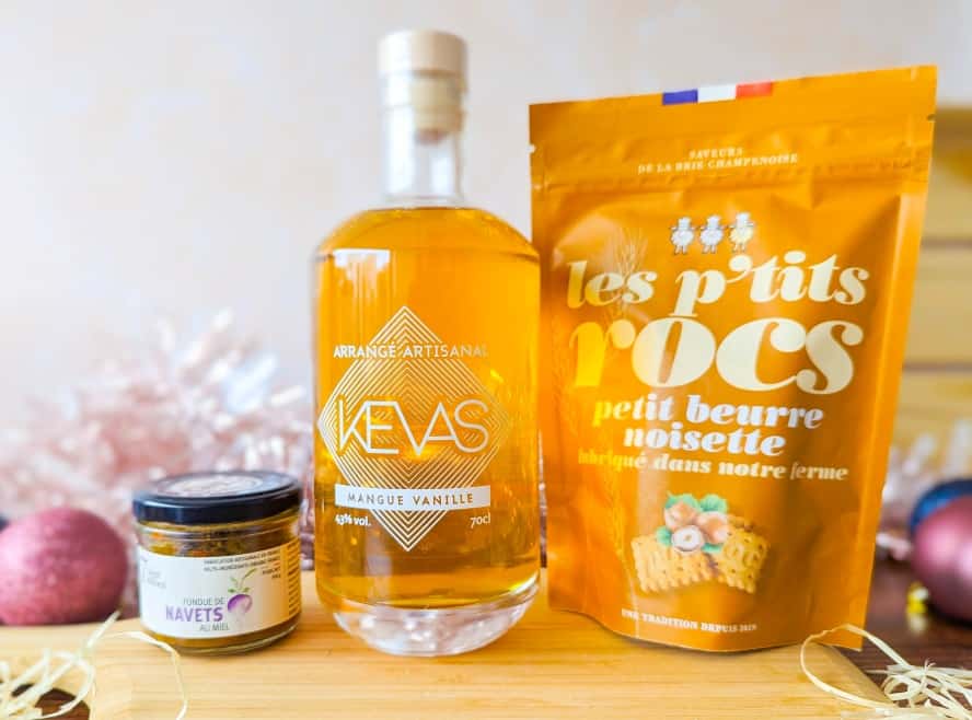 Paniers garnis pour la box mensuelle rhum arrangé