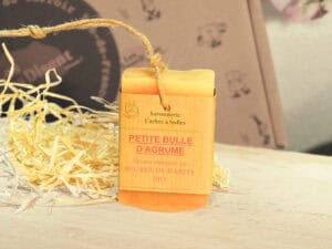 Petite bulle d'agrume - La Savonnerie de l'Arbre à bulles