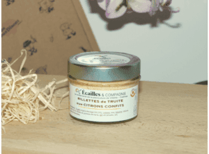 Rillettes de Truite aux Citrons confits 100g - Ecailles et Compagnie