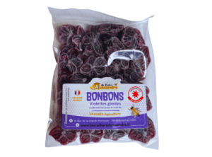 Bonbons au miel parfumés à la violette - 100g