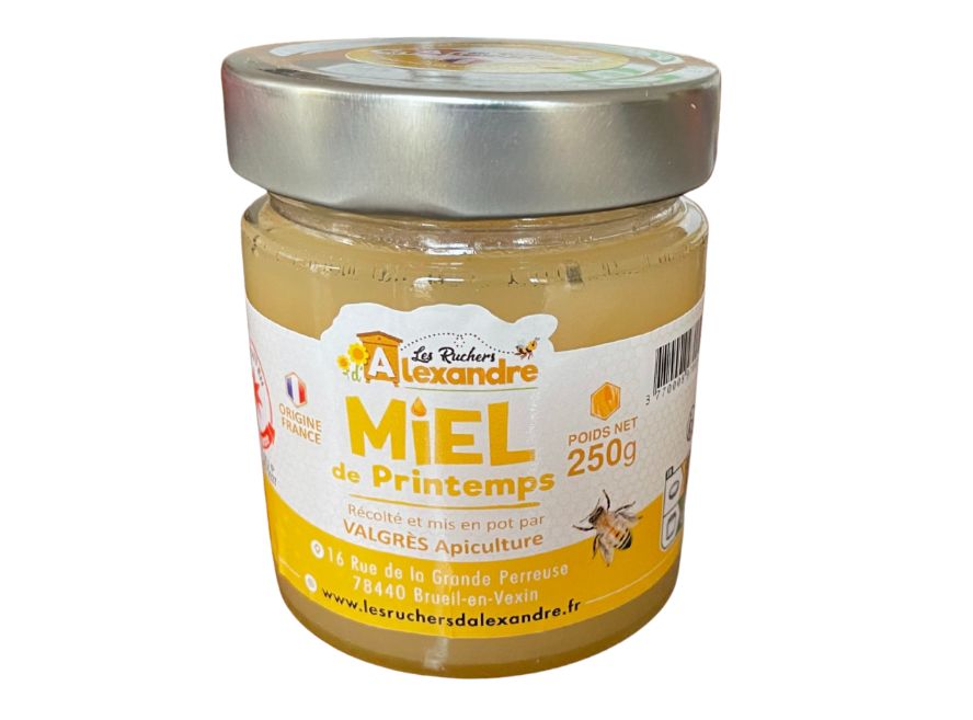 Miel de printemps LRA 250g Miel de Printemps 250g - Les Ruchers d'Alexandre