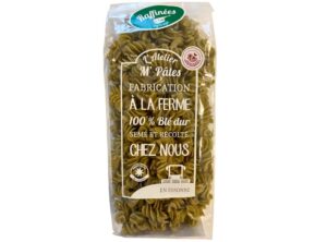 Pâtes artisanales L'atelier M'Pâtes - Les Raffinées 250g Ail et Persil